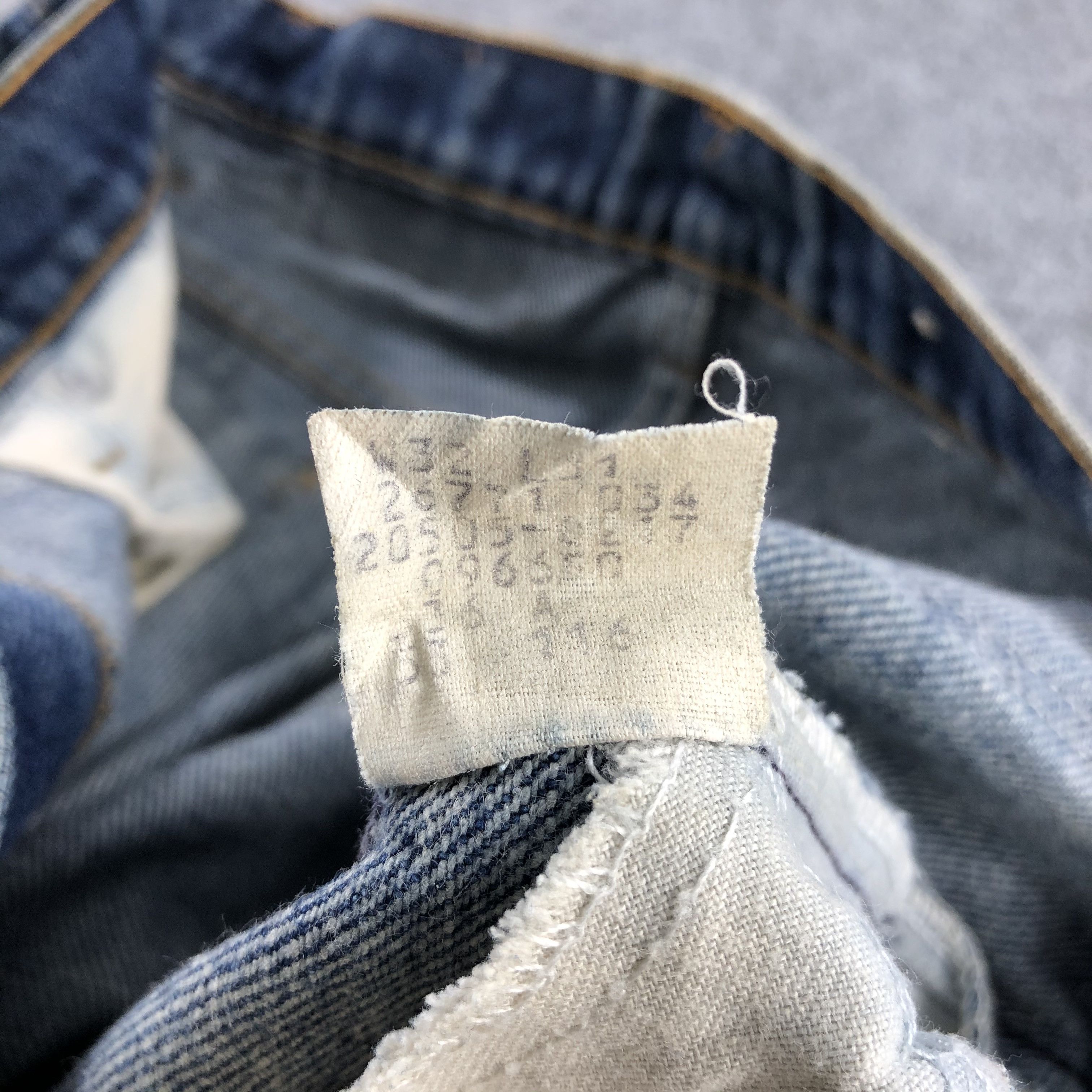 Levi's × Vintage Vintage 80s Levis 505 Orange Tab Jeans-J2227 Size US 32 / EU 48 - 10 Thumbnail