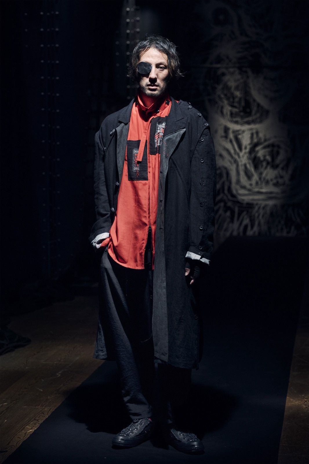 Yohji Yamamoto Yohji Yamamoto Pour Homme SS 2021 Eye Button Coat Size 3 Size US L / EU 52-54 / 3 - 2 Thumbnail