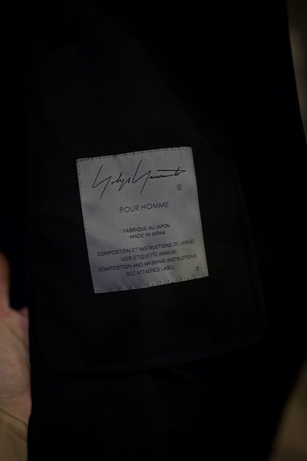 Yohji Yamamoto Yohji Yamamoto Pour Homme SS 2021 Eye Button Coat Size 3 Size US L / EU 52-54 / 3 - 4 Thumbnail