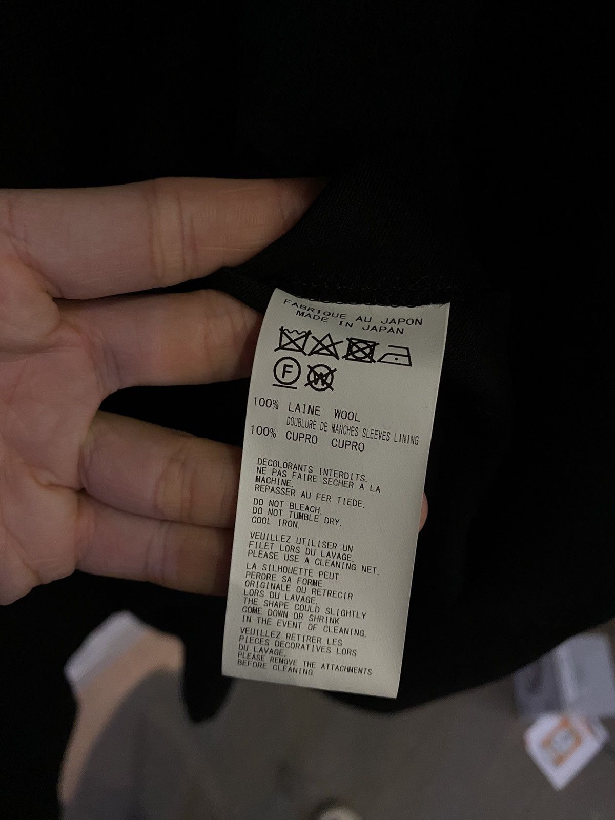 Yohji Yamamoto Yohji Yamamoto Pour Homme SS 2021 Eye Button Coat Size 3 Size US L / EU 52-54 / 3 - 7 Thumbnail
