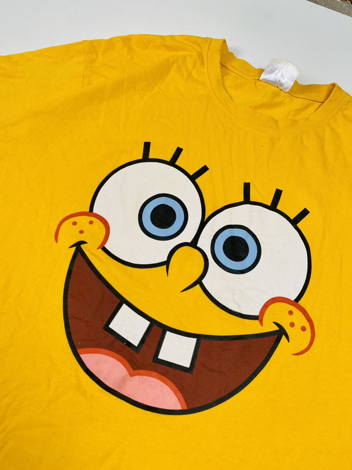 Japanese Brand Japan Market Spongebob Face Oversize T-Shirt Size US XL / EU 56 / 4 - 2 Thumbnail