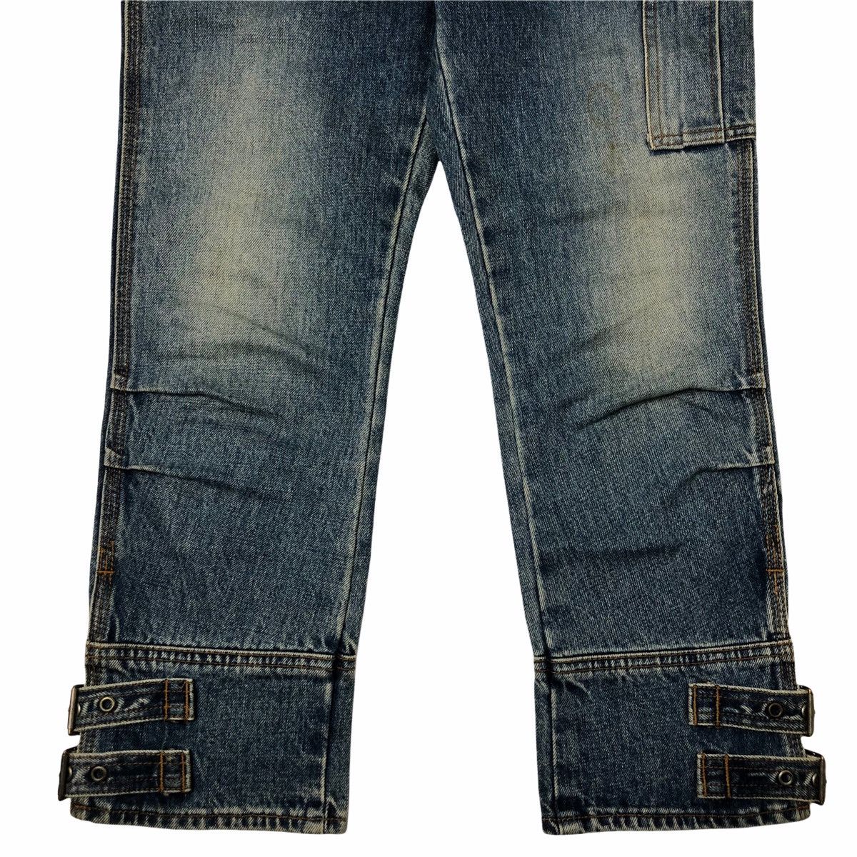 Hysteric Glamour 1990s Hysteric Kinky - 3/4 Bondage Denim Pants Size US 29 - 4 Thumbnail