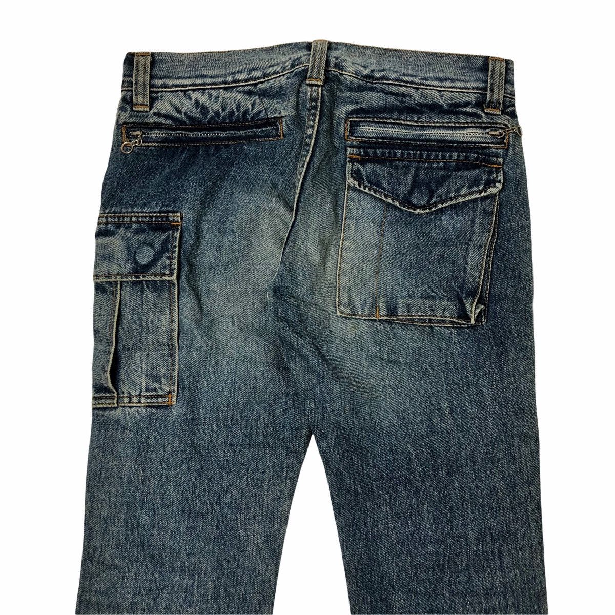 Hysteric Glamour 1990s Hysteric Kinky - 3/4 Bondage Denim Pants Size US 29 - 5 Thumbnail