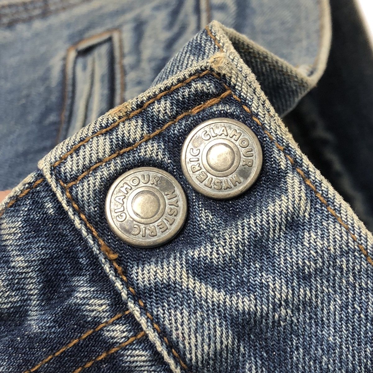 Hysteric Glamour 1990s Hysteric Kinky - 3/4 Bondage Denim Pants Size US 29 - 9 Thumbnail