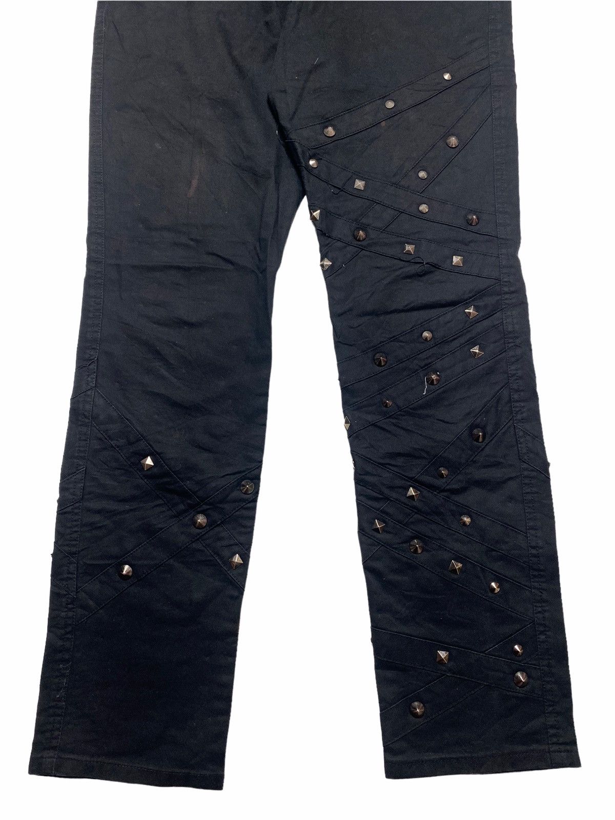 20471120 1990s Milkboy - Punk Studded Pants Size US 28 / EU 44 - 4 Thumbnail
