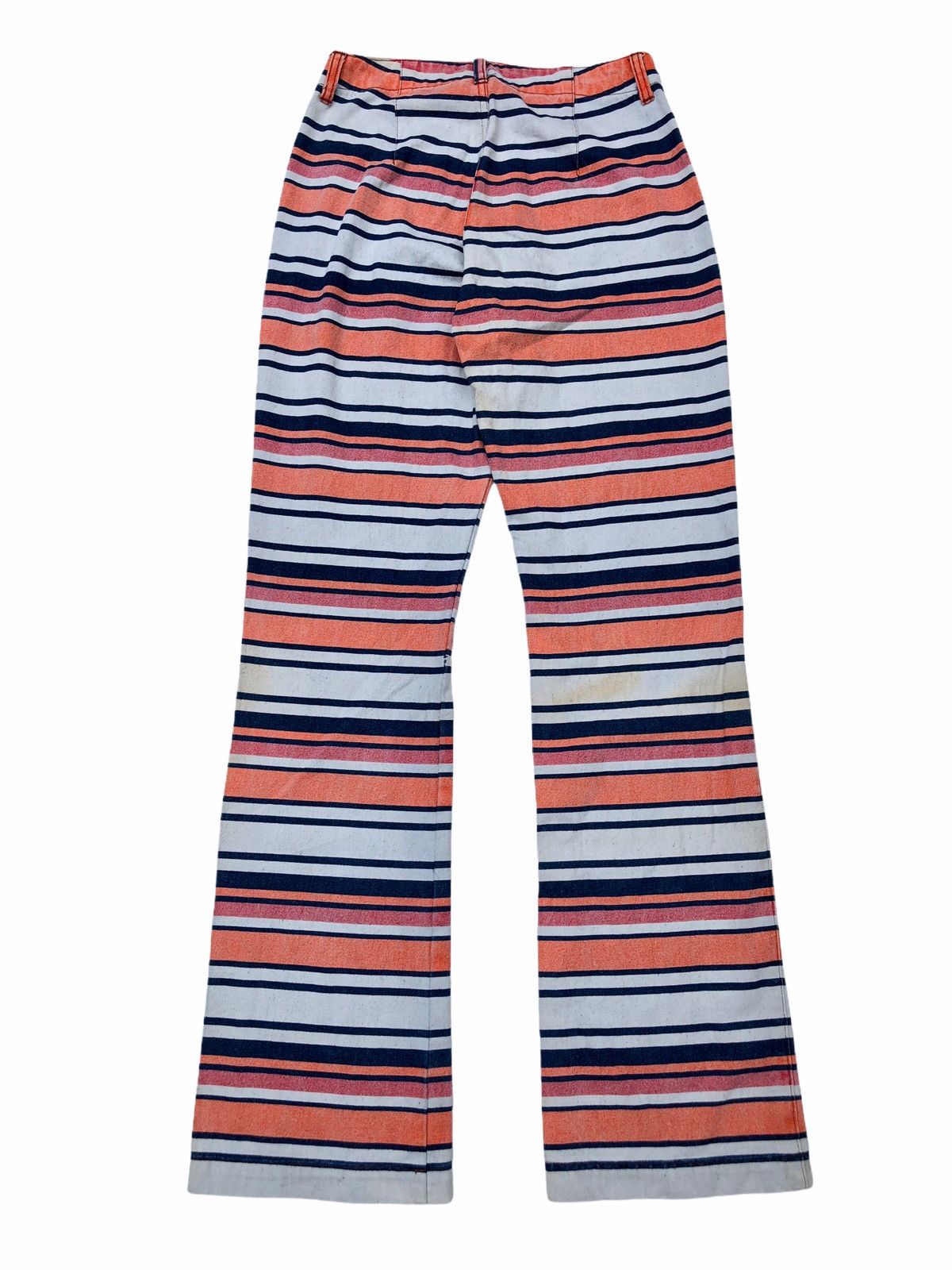 Hysteric Glamour ❤️‍🔥ACCEPTOFFERS❤️‍🔥90s Hysteric Multicolored Stripped Denim Pants Size US 29 - 2 Thumbnail