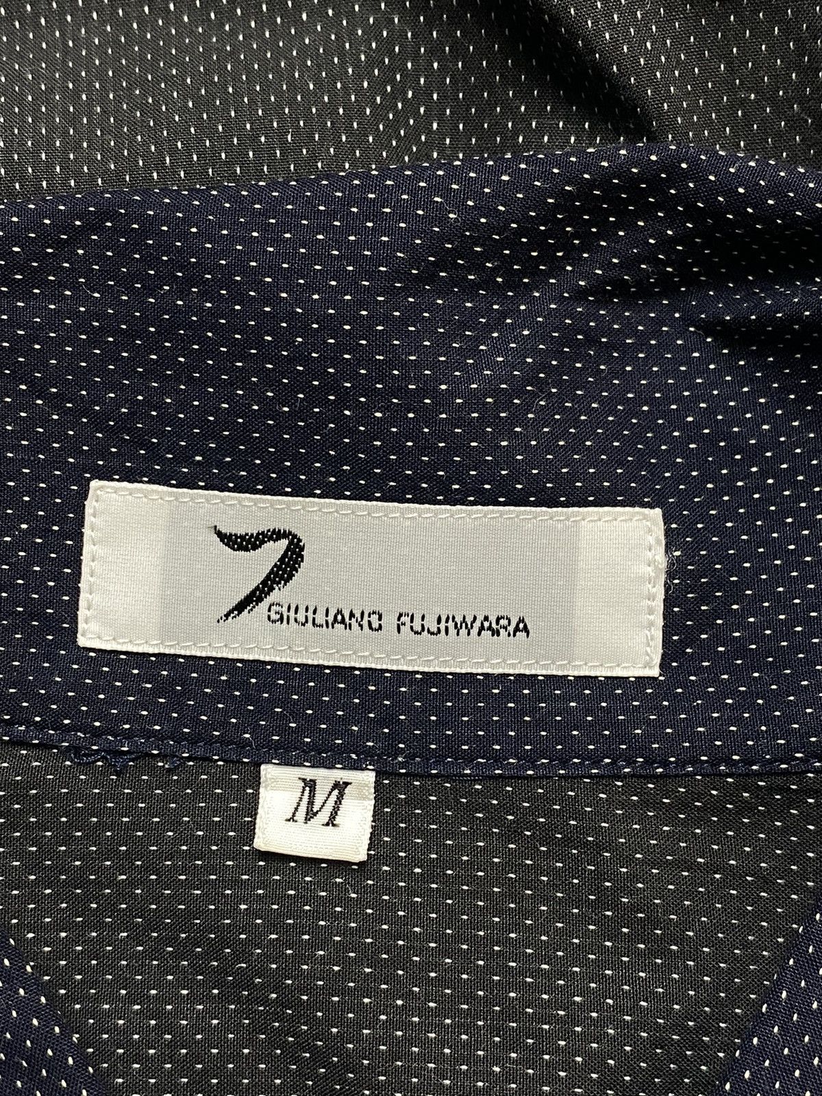 Giuliano Fujiwara × Japanese Brand 2000s Guliano Fujiwara - Micro Stitched Button Up Shirt Size US L / EU 52-54 / 3 - 9 Thumbnail