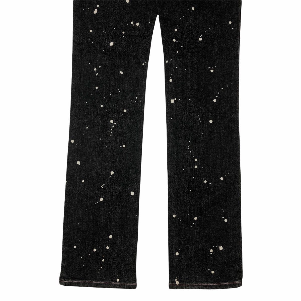 Hysteric Glamour ❤️‍🔥NEEDGONE❤️‍🔥1990s Angel Blue - Painter Denim Pants Size US 29 - 7 Thumbnail
