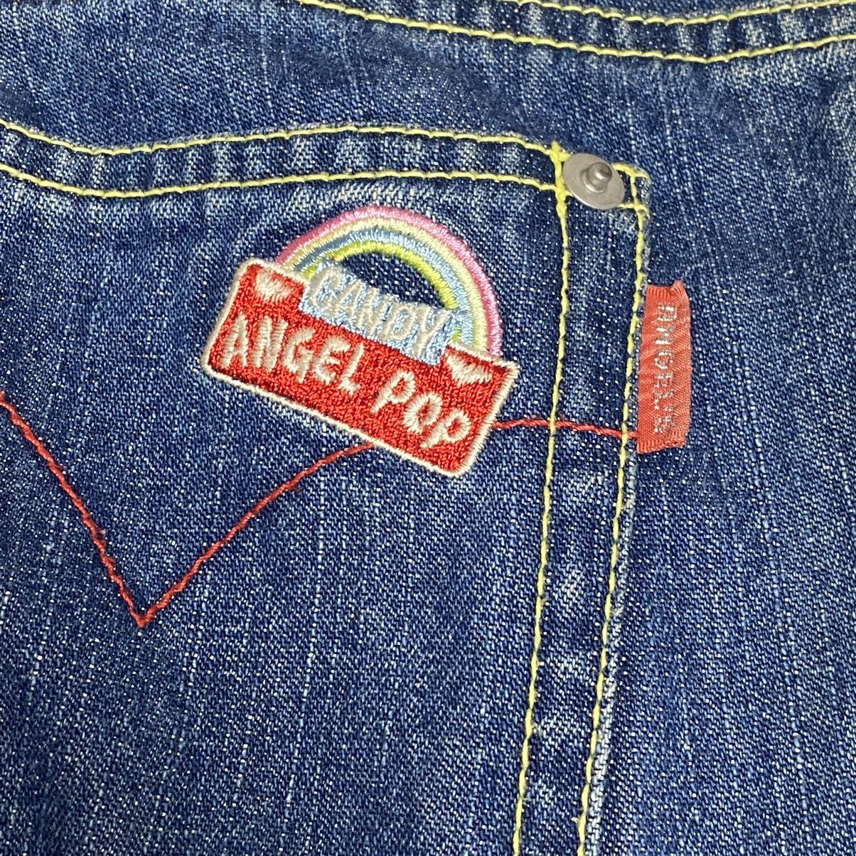 Hysteric Glamour × Japanese Brand ❤️‍🔥DELETE24H❤️‍🔥90s Angel Blue Flower Generation Poem Denim Size US 28 / EU 44 - 10 Thumbnail