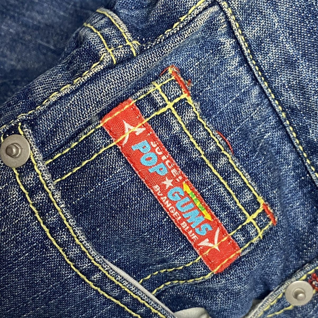 Hysteric Glamour × Japanese Brand ❤️‍🔥DELETE24H❤️‍🔥90s Angel Blue Flower Generation Poem Denim Size US 28 / EU 44 - 15 Thumbnail