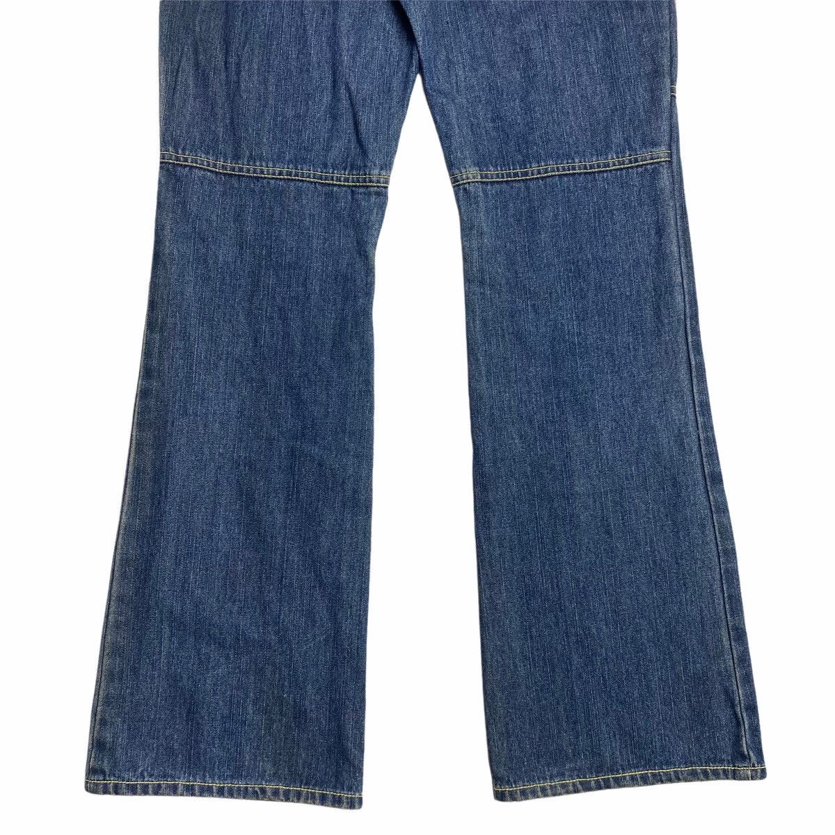Hysteric Glamour × Japanese Brand ❤️‍🔥DELETE24H❤️‍🔥90s Angel Blue Flower Generation Poem Denim Size US 28 / EU 44 - 6 Thumbnail