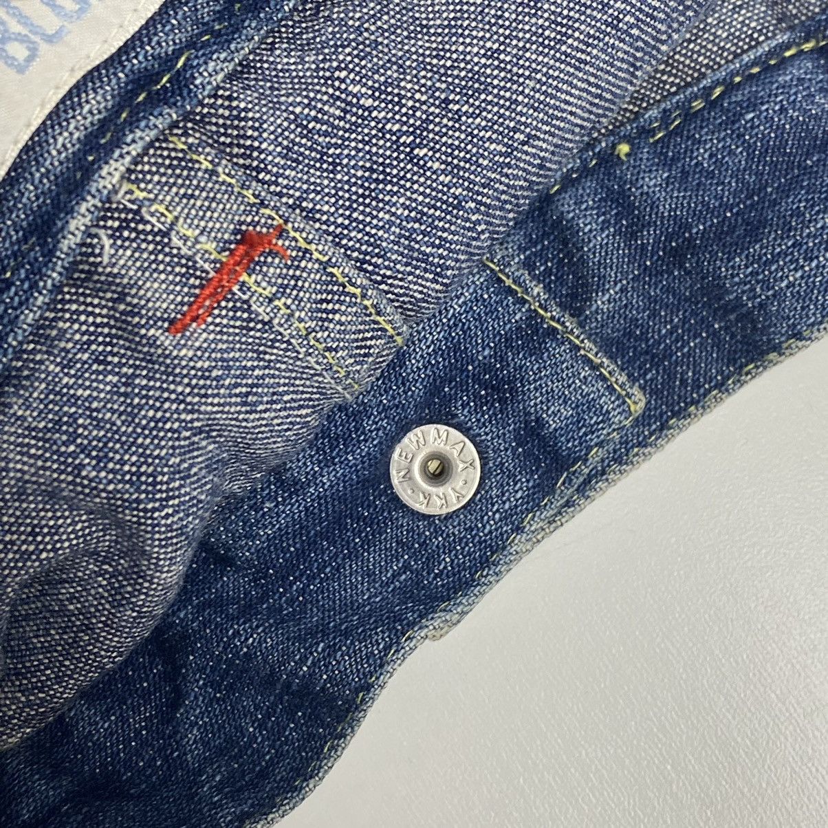 Hysteric Glamour × Japanese Brand ❤️‍🔥DELETE24H❤️‍🔥90s Angel Blue Flower Generation Poem Denim Size US 28 / EU 44 - 14 Thumbnail