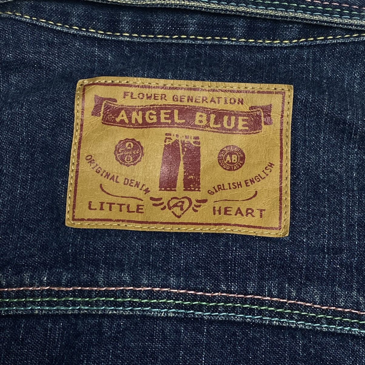 Hysteric Glamour 1990s Angel Blue - Embroidery Pop Denim Jacket Size US S / EU 44-46 / 1 - 10 Thumbnail
