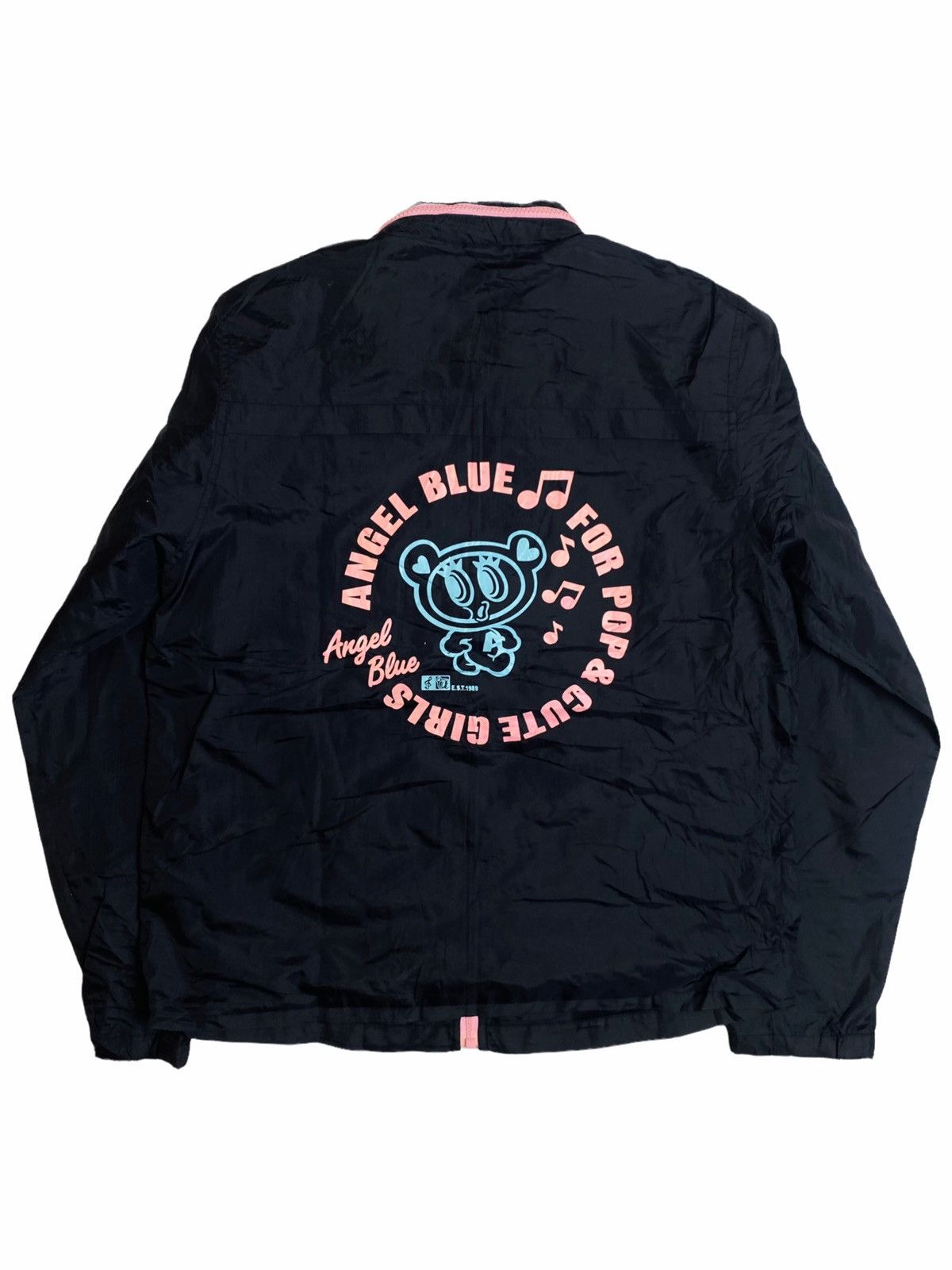 Hysteric Glamour 1990s Angel Blue - Lightweight Hidden Hoodie Jacket Size US M / EU 48-50 / 2 - 3 Thumbnail