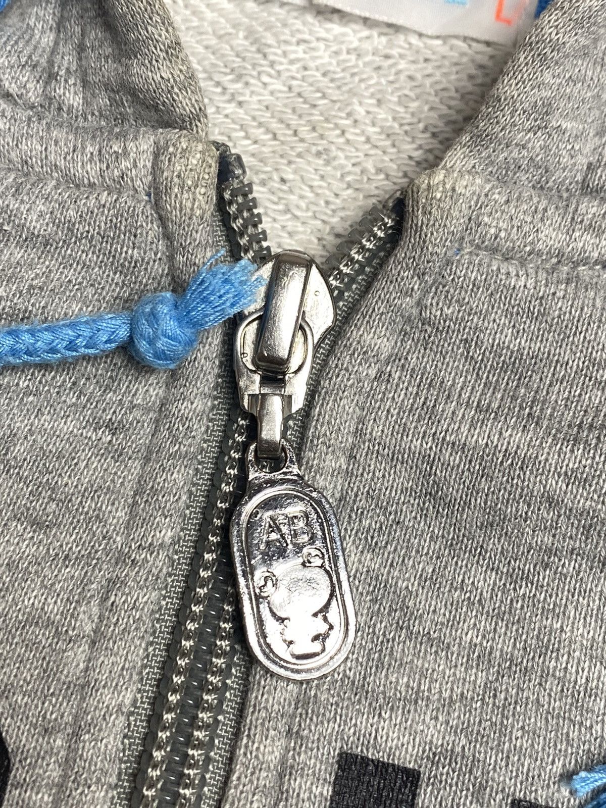 Hysteric Glamour 🖤BLACKFRIDAY🖤1990s Angel Blue - Casual Standard Zip Hoodie Size US M / EU 48-50 / 2 - 7 Thumbnail