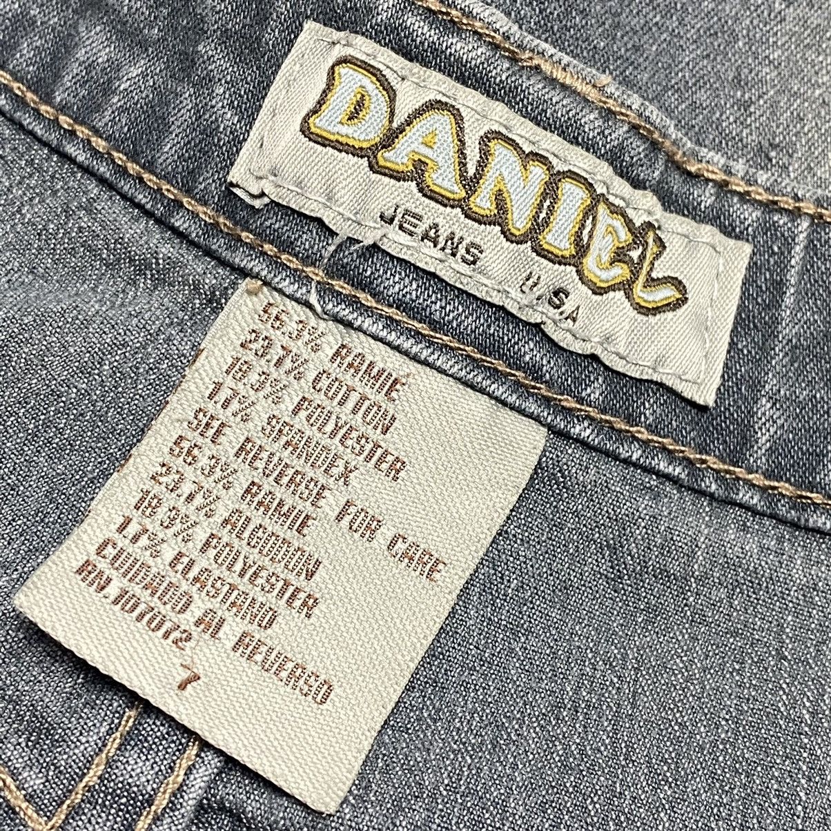 Designer 1990s Daniel Jeans - Embroidery Ancient Denim Pants Size US 29 - 9 Thumbnail