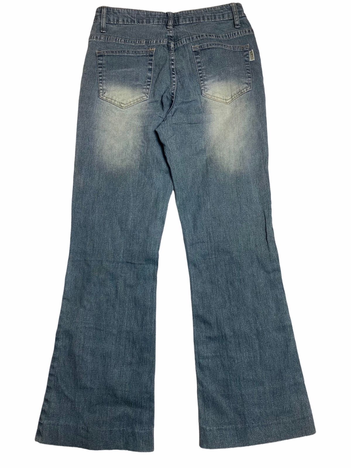 Designer 1990s Daniel Jeans - Embroidery Ancient Denim Pants Size US 29 - 2 Thumbnail