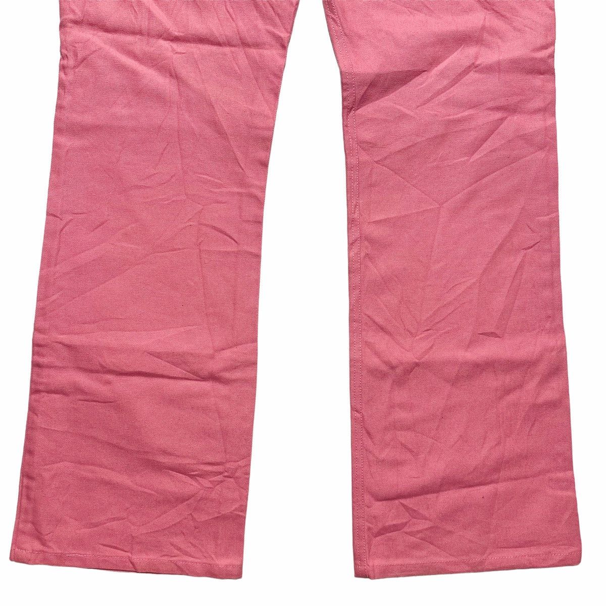 Hysteric Glamour 1990s Ozone Community - Flared Pink Denim Pants Size US 29 - 7 Thumbnail
