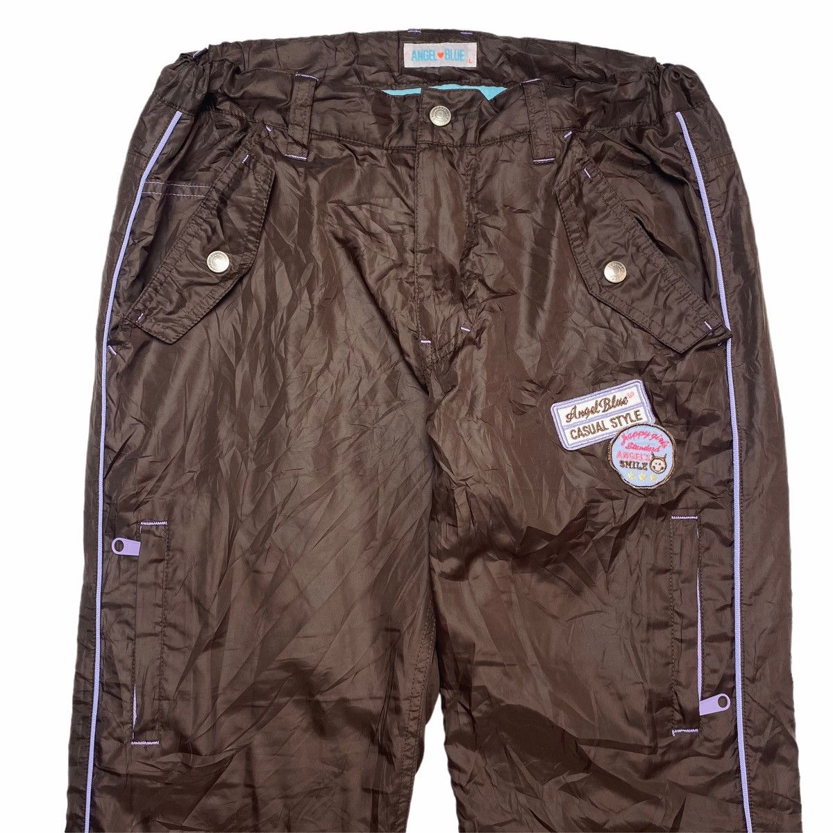 Hysteric Glamour 1990s Angel Blue - Winter Outdoor Fleece Liner Pants Size US 29 - 4 Thumbnail