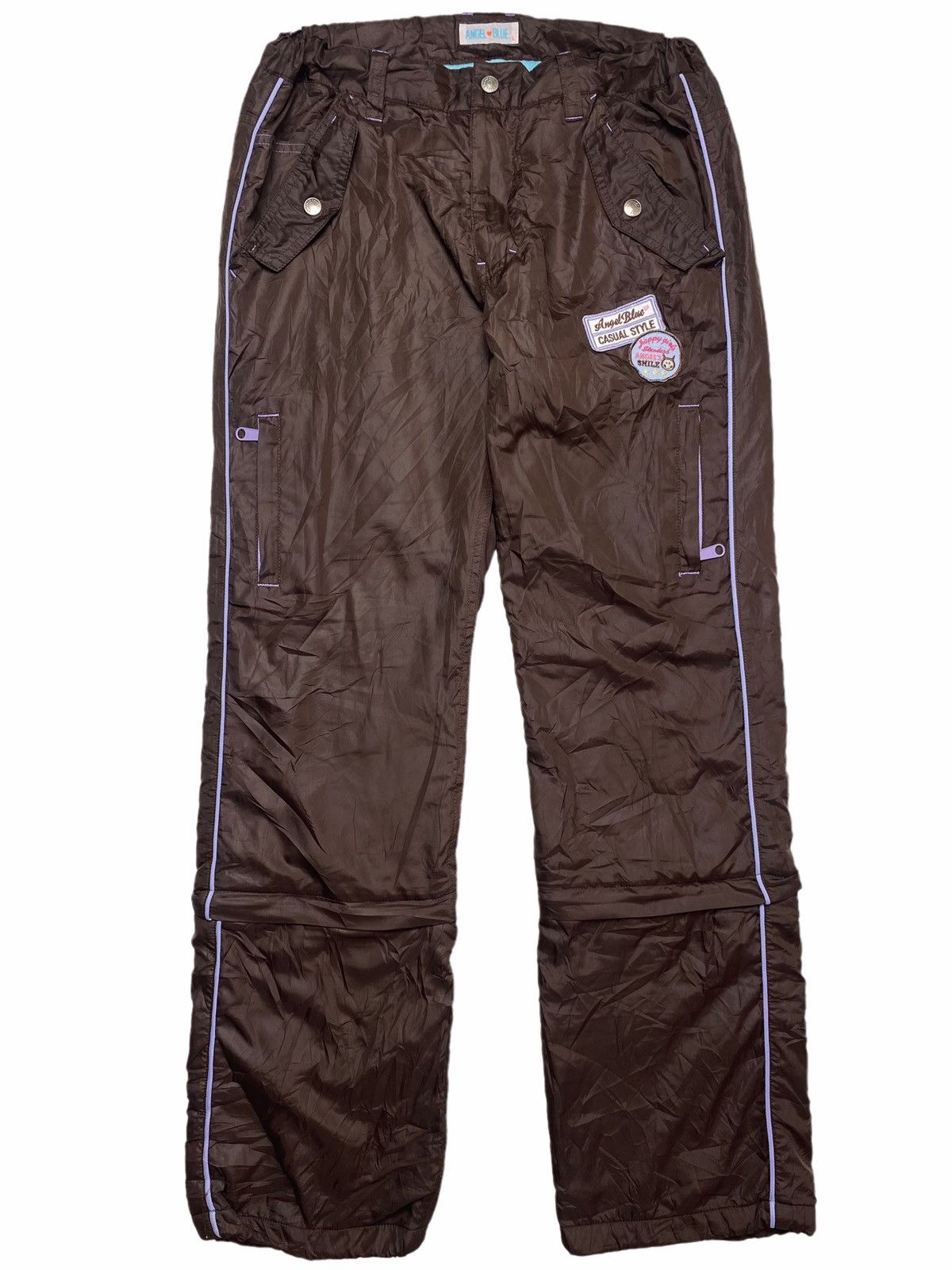 Hysteric Glamour 1990s Angel Blue - Winter Outdoor Fleece Liner Pants Size US 29 - 2 Thumbnail