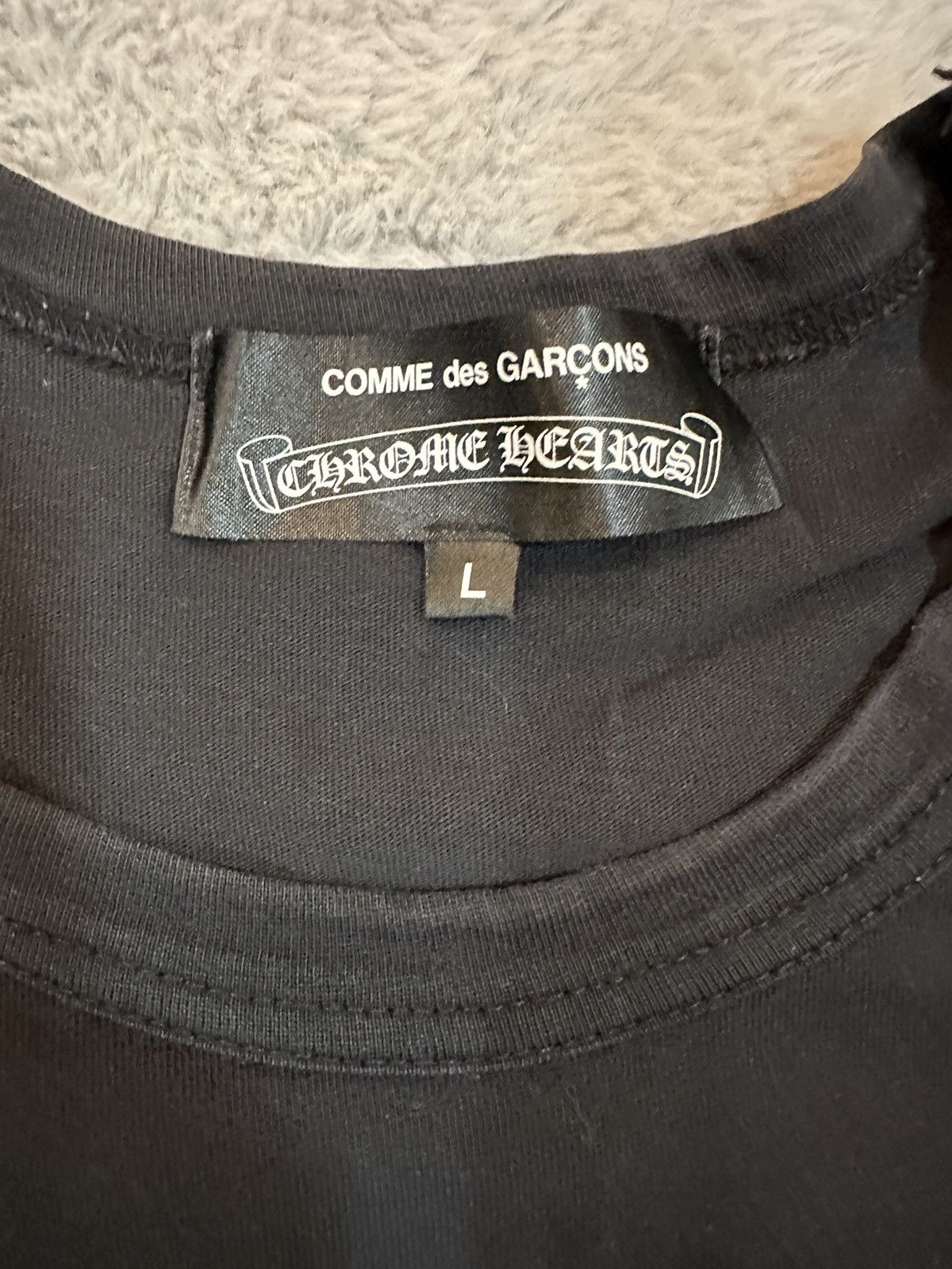 Chrome Hearts × Comme des Garcons Chrome Hearts x CDG x Dover Street Market T shirt Size US L / EU 52-54 / 3 - 3 Thumbnail