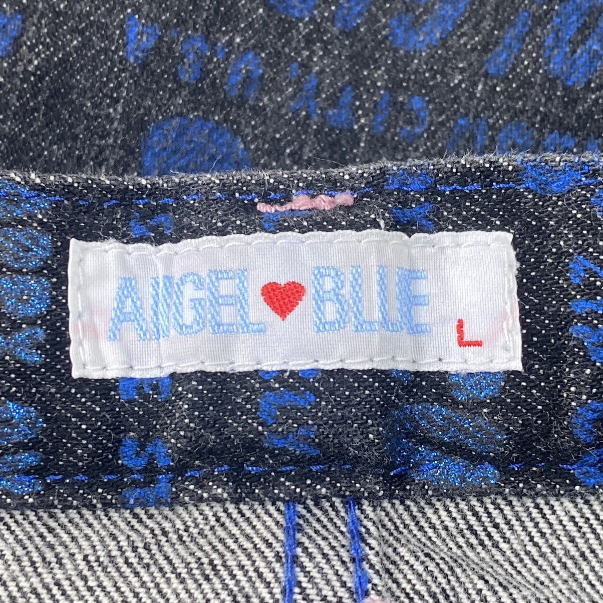 Hysteric Glamour × Japanese Brand 1990s Angel Blue - Flower Generation Pop Word Denim Pants Size US 28 / EU 44 - 10 Thumbnail