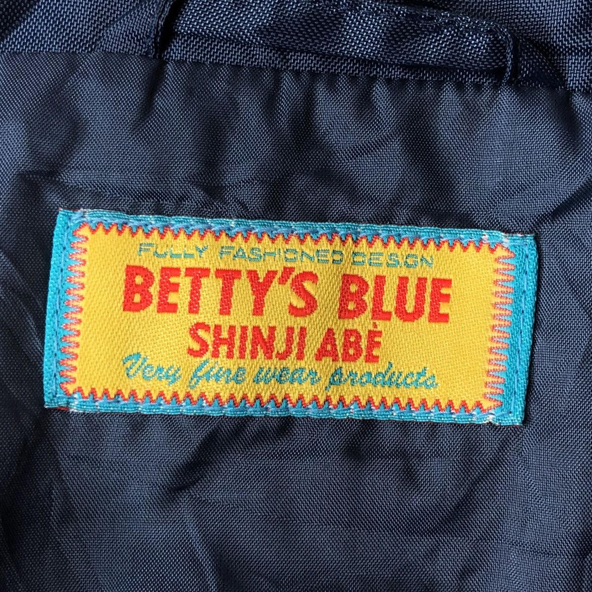 Hysteric Glamour × Japanese Brand 1990s Bettys Blue By Shinji Abe - Nylon Jacket Size US L / EU 52-54 / 3 - 3 Thumbnail