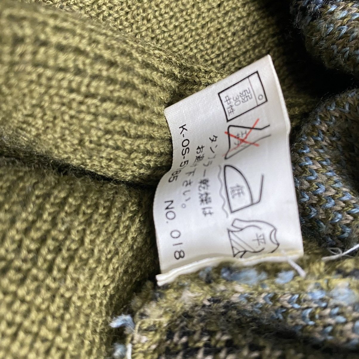 Japanese Brand × Vintage Vintage Alen Vestino sweat knit Size US M / EU 48-50 / 2 - 8 Thumbnail