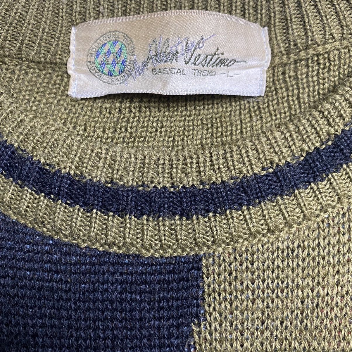 Japanese Brand × Vintage Vintage Alen Vestino sweat knit Size US M / EU 48-50 / 2 - 7 Thumbnail