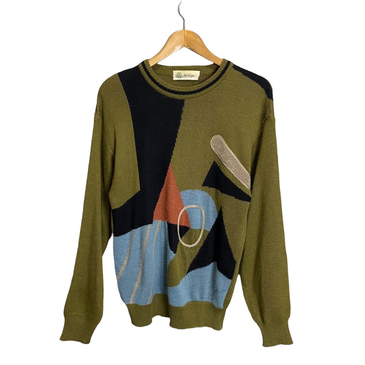 Japanese Brand × Vintage Vintage Alen Vestino sweat knit Size US M / EU 48-50 / 2 - 1 Thumbnail