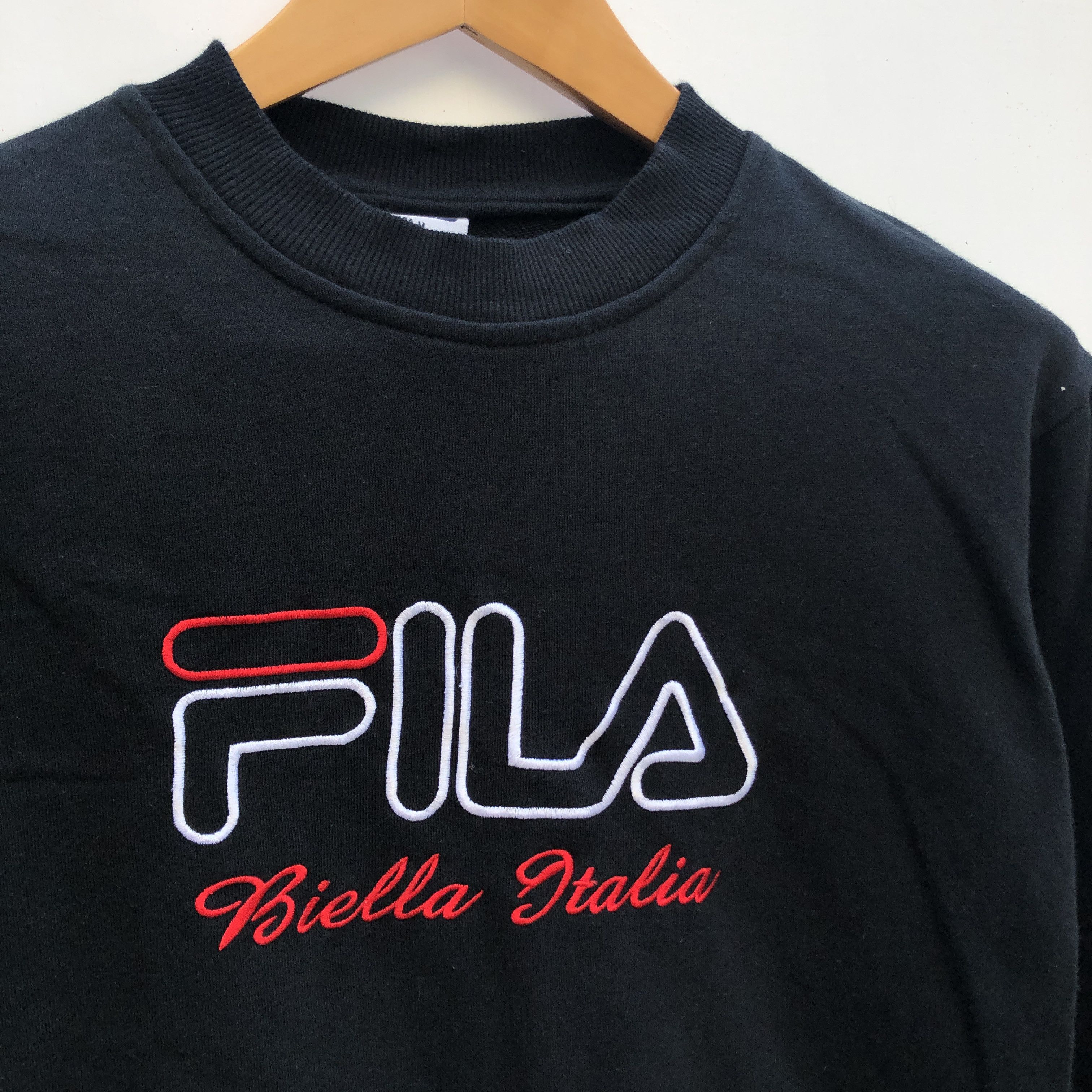 Fila FILA BIELLA ITALIA Crew Neck Sweatshirt #0574-17 Size XS / US 0-2 / IT 36-38 - 2 Thumbnail