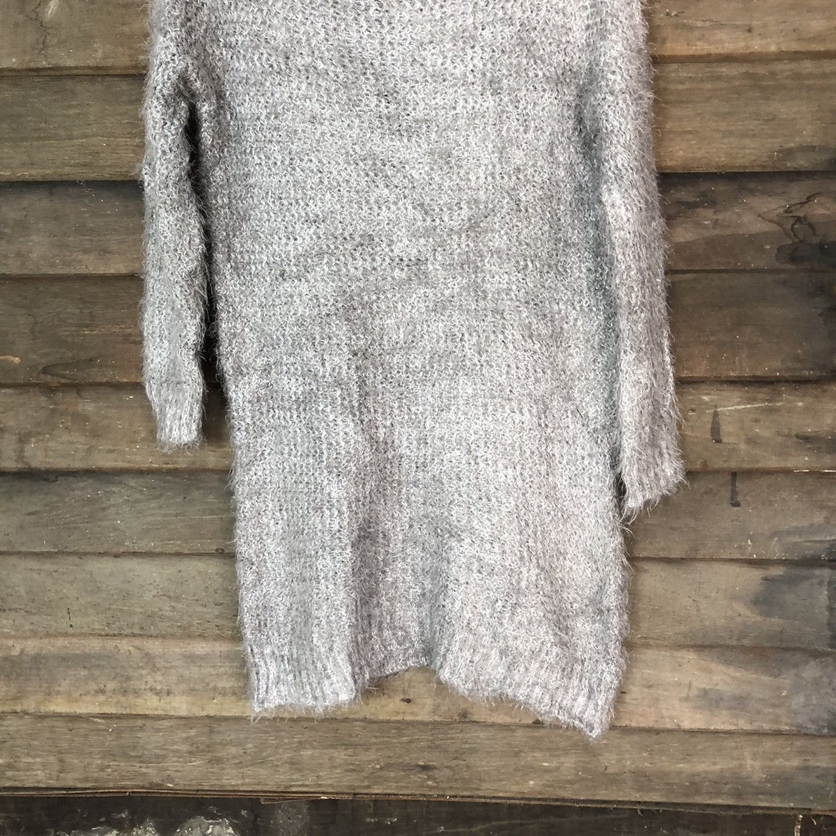 Aran Isles Knitwear × GU GU Mohair Blend Turtle Neck Sweater #807 Size US M / EU 48-50 / 2 - 3 Thumbnail