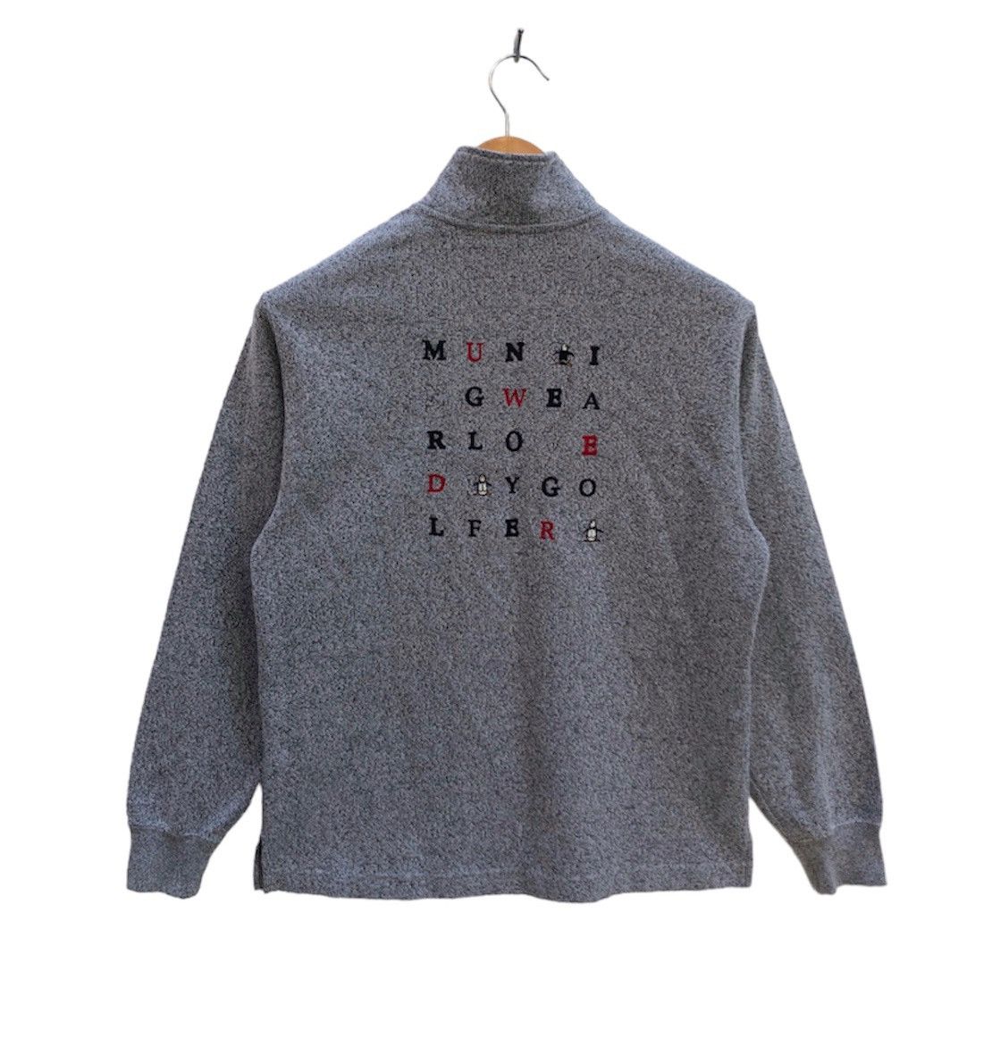 Grand Slam MUNSING WEAR Women Turtle Neck Sweatshirt #0539-15 Size S / US 4 / IT 40 - 1 Thumbnail