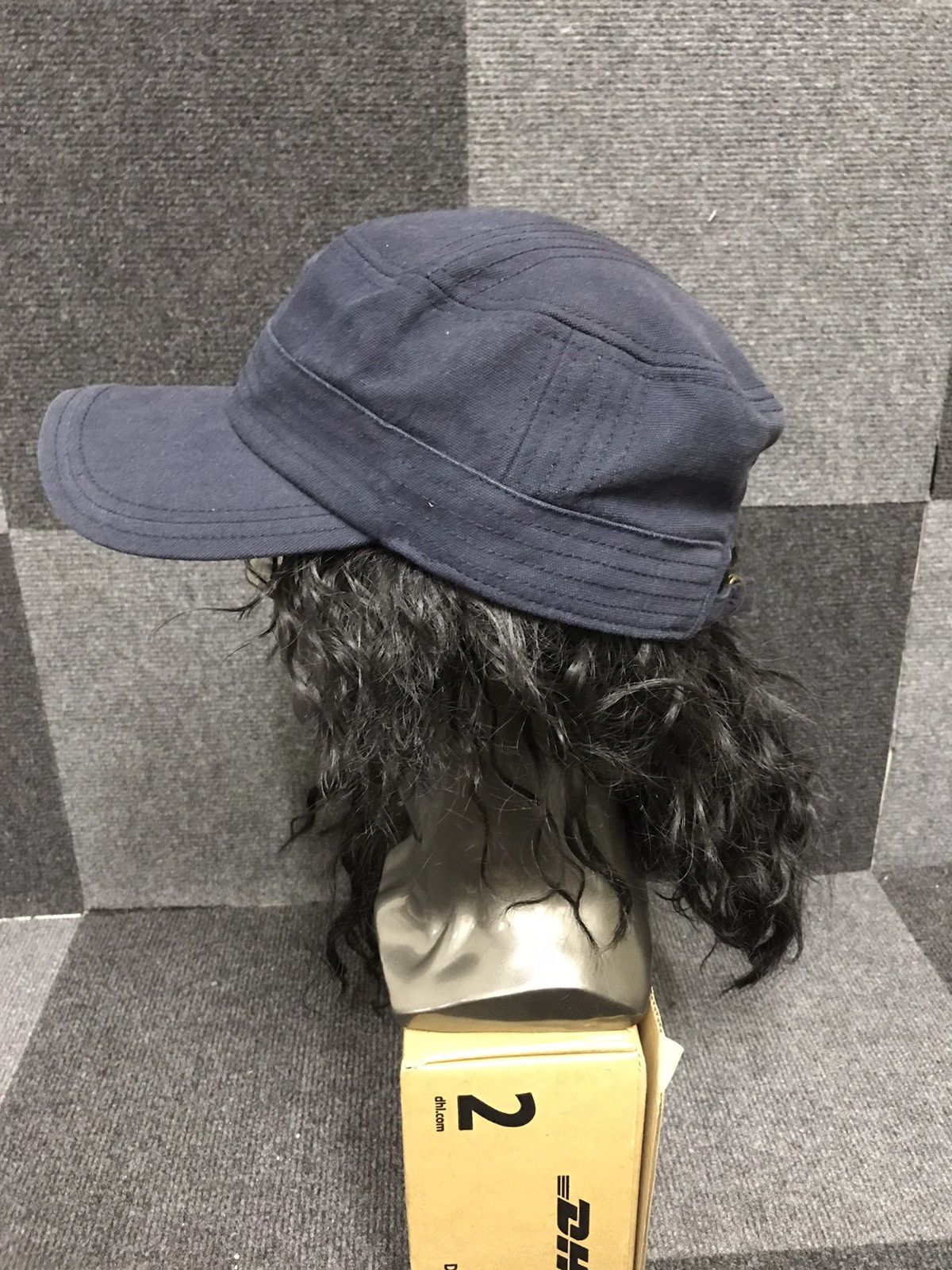 Japanese Brand STORM RACERS Japan Duck Canvas Mechanic Cap Size ONE SIZE - 3 Thumbnail
