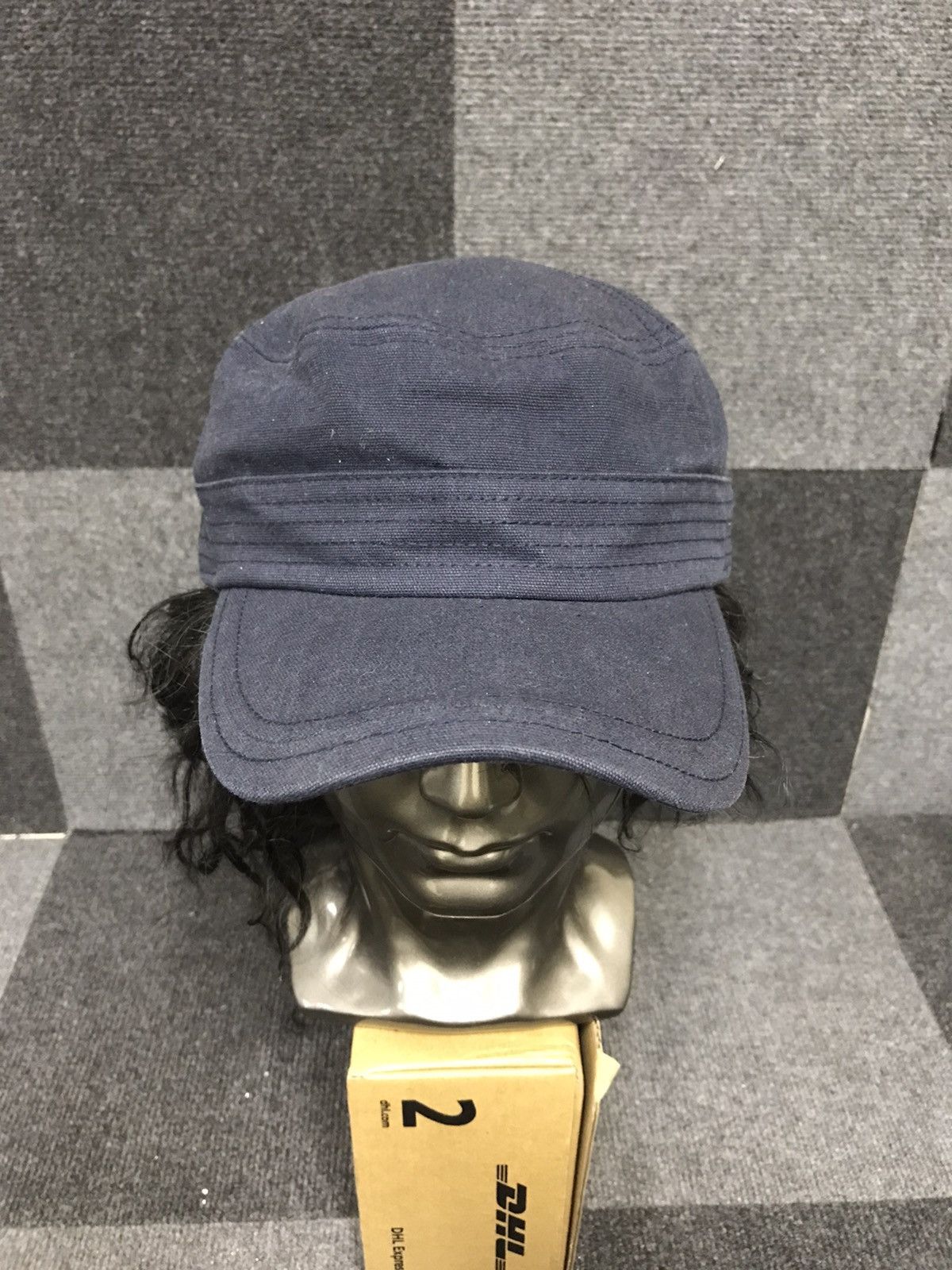 Japanese Brand STORM RACERS Japan Duck Canvas Mechanic Cap Size ONE SIZE - 1 Thumbnail