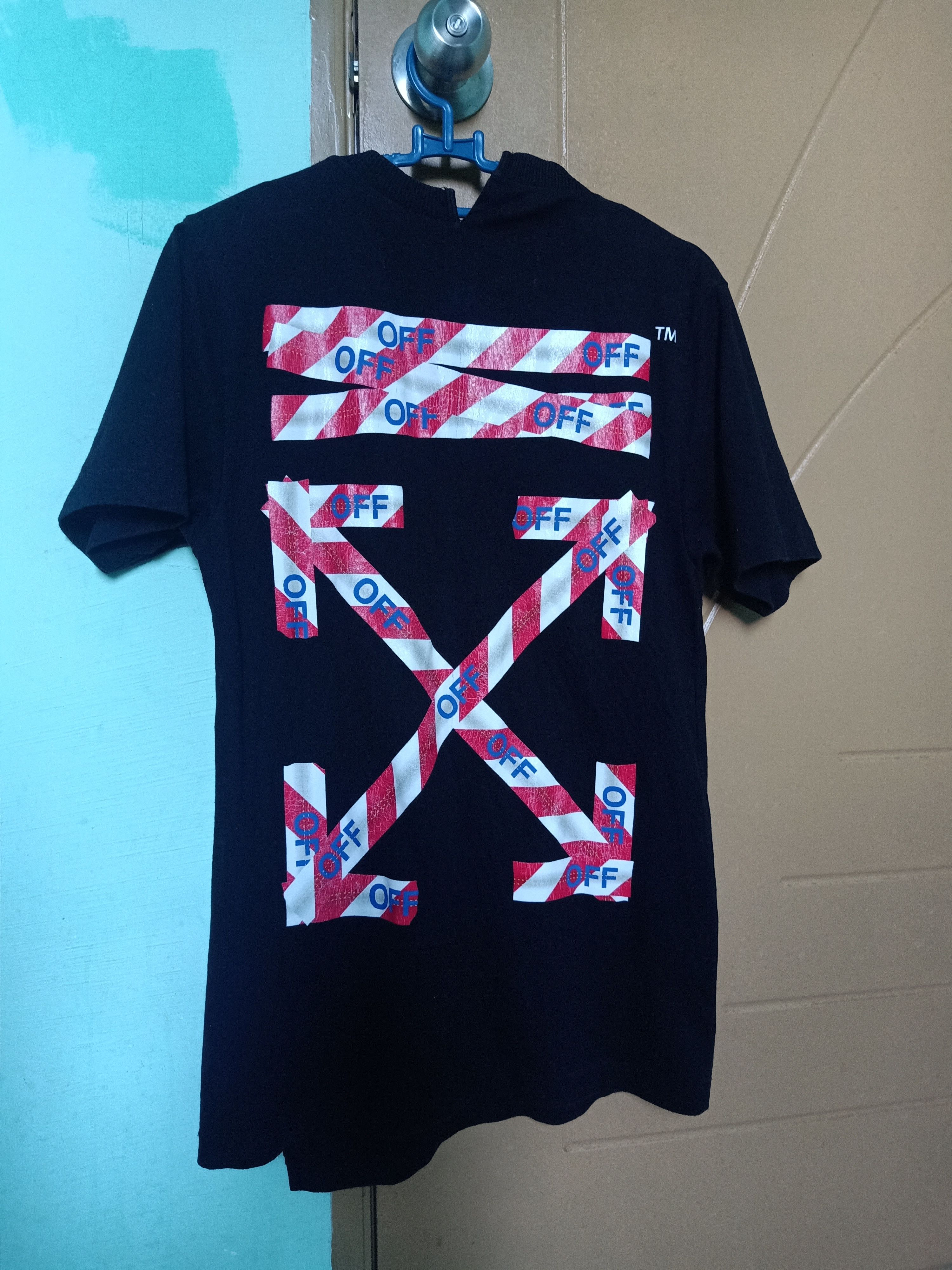 Off-White Rare design Off-White Barricade Tape Size US XS / EU 42 / 0 - 2 Thumbnail