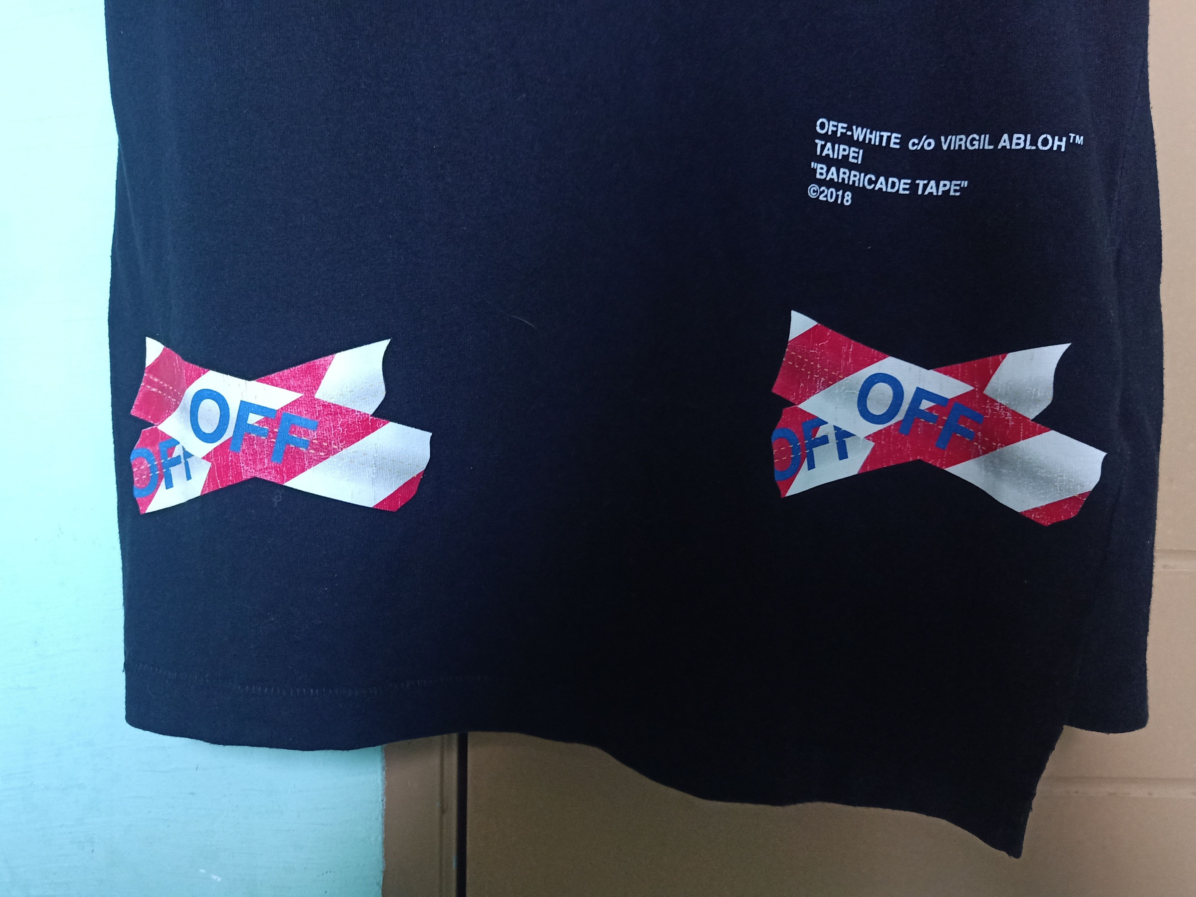 Off-White Rare design Off-White Barricade Tape Size US XS / EU 42 / 0 - 5 Thumbnail