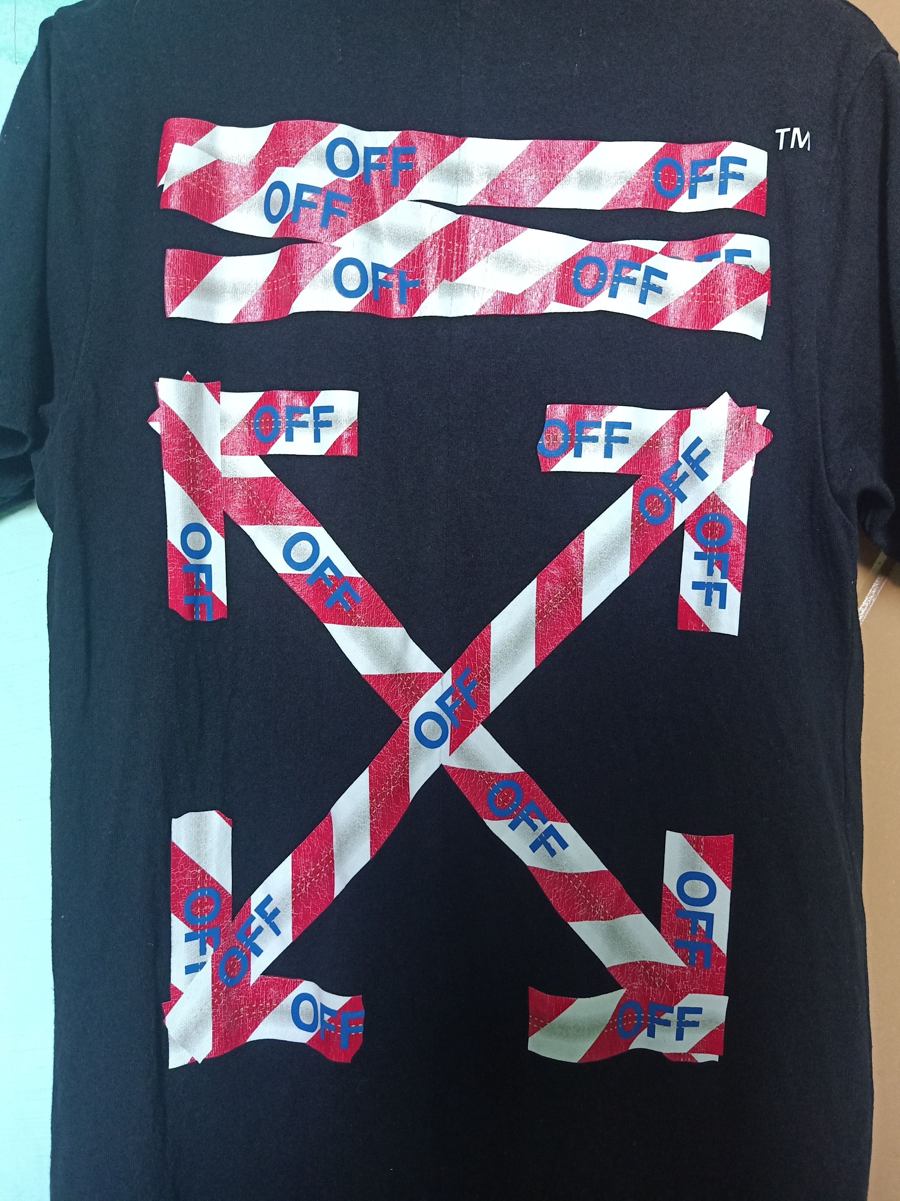 Off-White Rare design Off-White Barricade Tape Size US XS / EU 42 / 0 - 1 Thumbnail