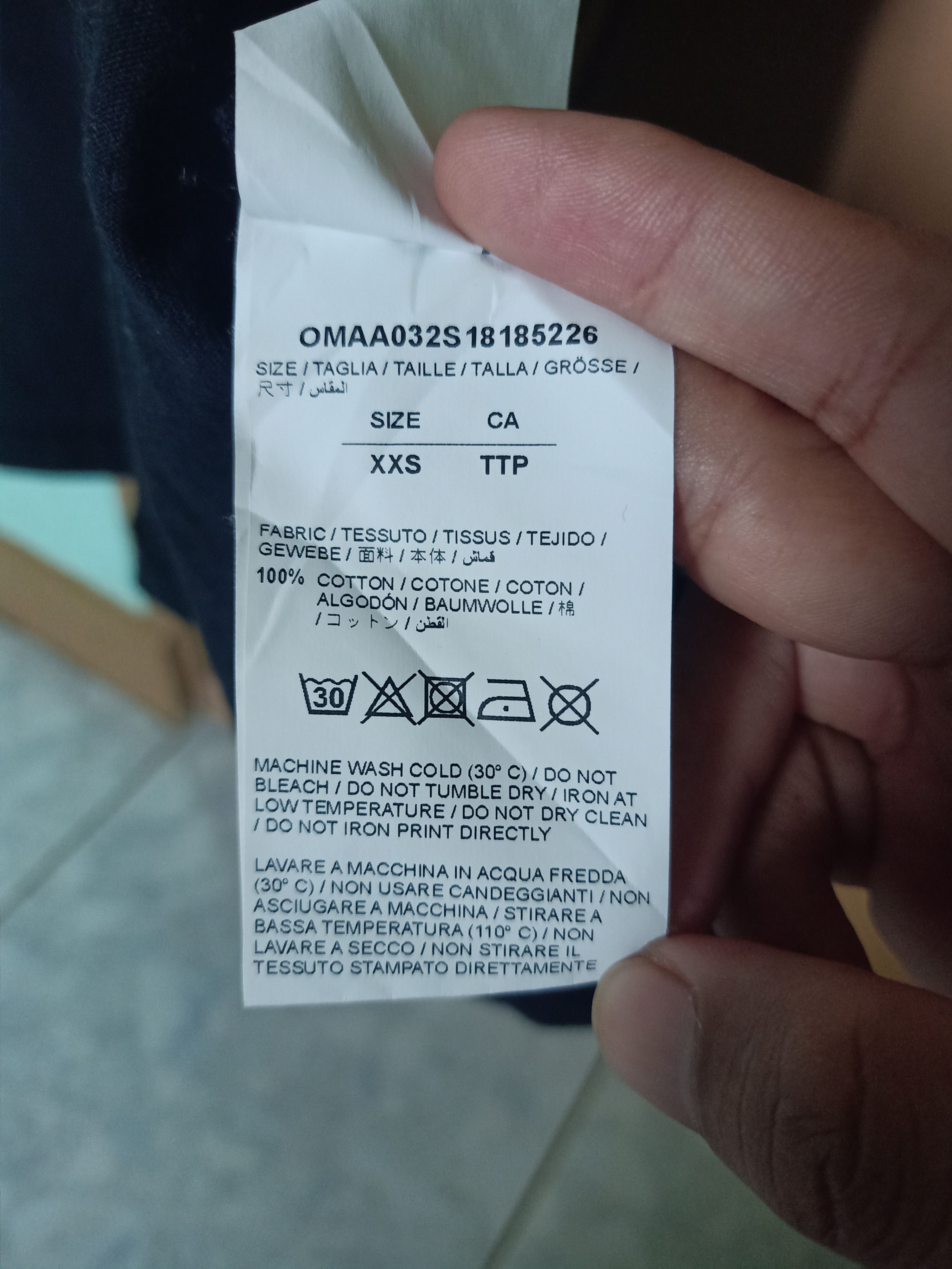 Off-White Rare design Off-White Barricade Tape Size US XS / EU 42 / 0 - 11 Thumbnail
