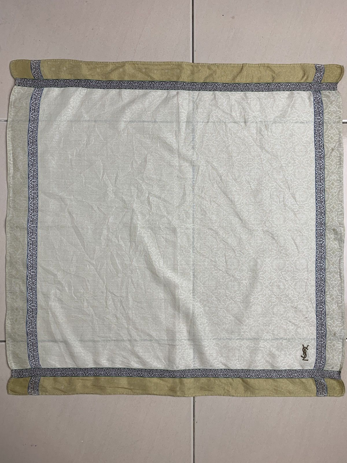 Designer Yves Saint Laurent Handkerchief Pocketsquares Size ONE SIZE - 3 Thumbnail
