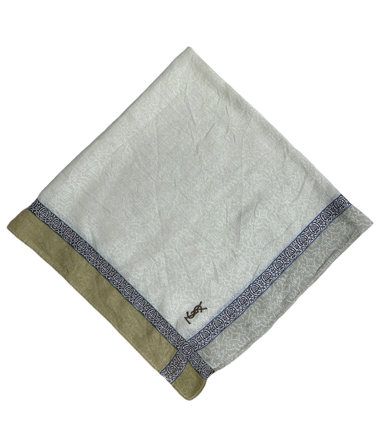 Designer Yves Saint Laurent Handkerchief Pocketsquares Size ONE SIZE - 1 Thumbnail