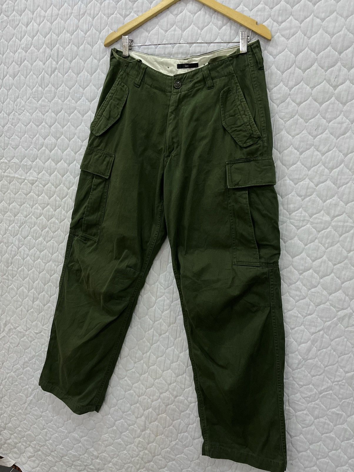 Japanese Brand (ii). LUCY ARCHIVE TACTICAL CARGO PANTS SIX POCKET Size US 32 / EU 48 - 3 Thumbnail