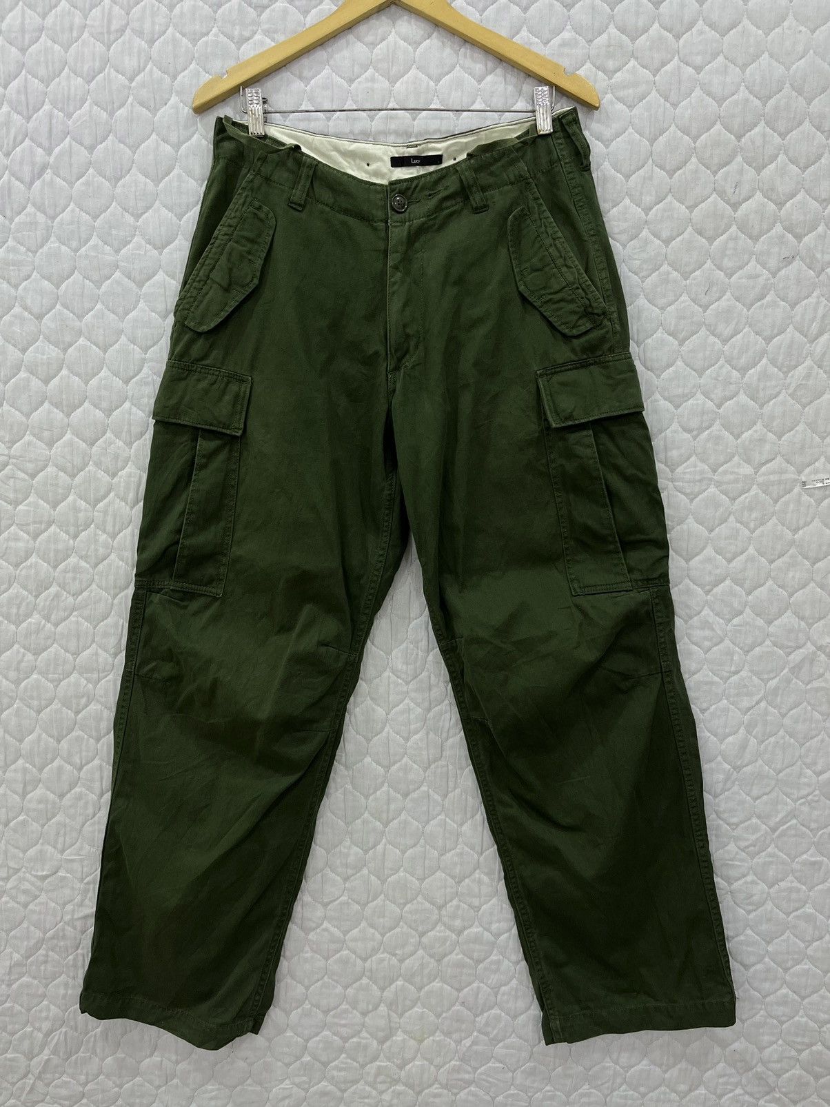 Japanese Brand (ii). LUCY ARCHIVE TACTICAL CARGO PANTS SIX POCKET Size US 32 / EU 48 - 1 Thumbnail