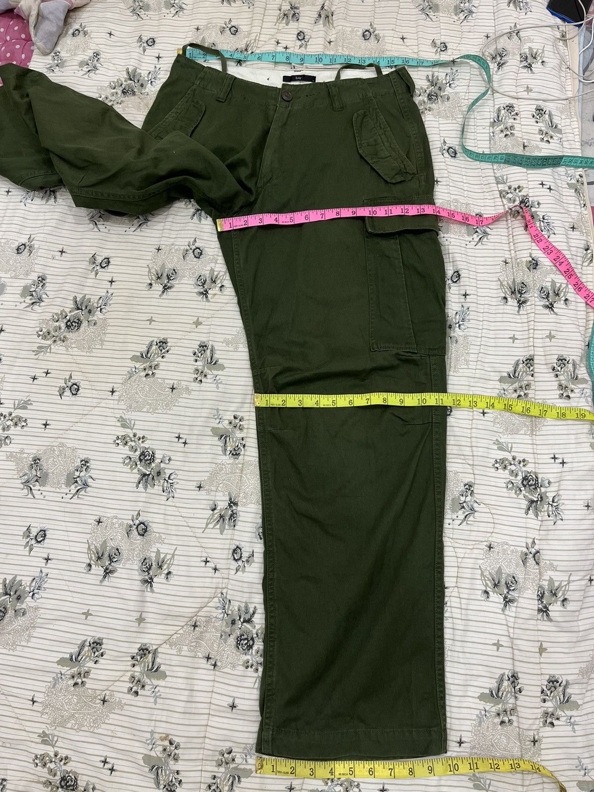 Japanese Brand (ii). LUCY ARCHIVE TACTICAL CARGO PANTS SIX POCKET Size US 32 / EU 48 - 9 Thumbnail