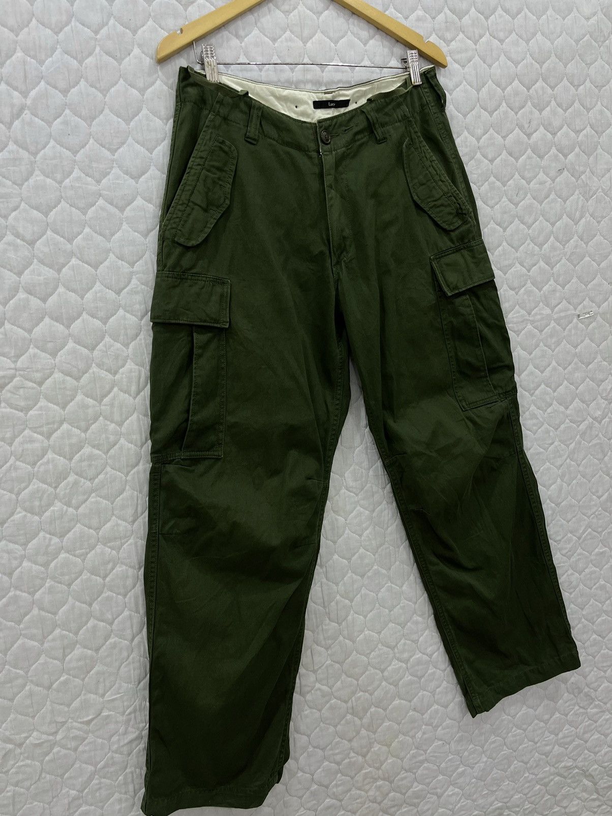 Japanese Brand (ii). LUCY ARCHIVE TACTICAL CARGO PANTS SIX POCKET Size US 32 / EU 48 - 4 Thumbnail