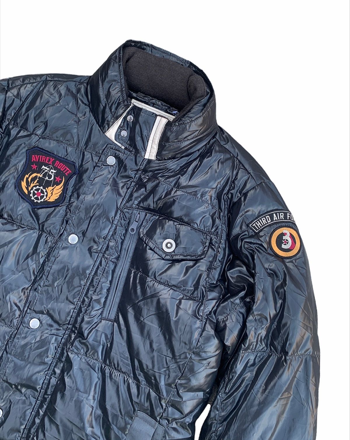 AVIREX　 U.S.A.A.F 3rd Air Force XL Vintage Avirex USAF Third Air Force puffer down jacket