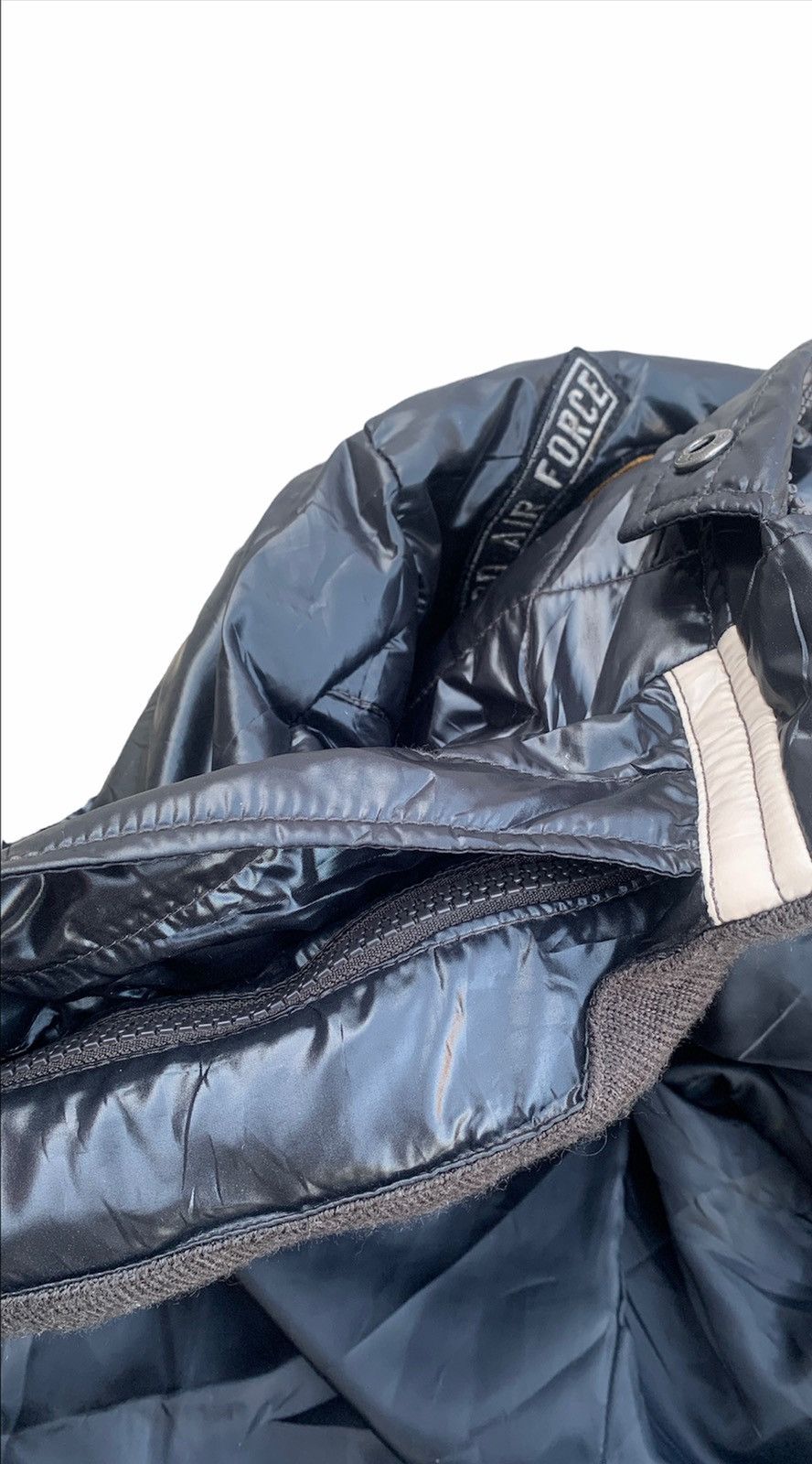 Vintage Avirex USAF Third Air Force puffer down jacket