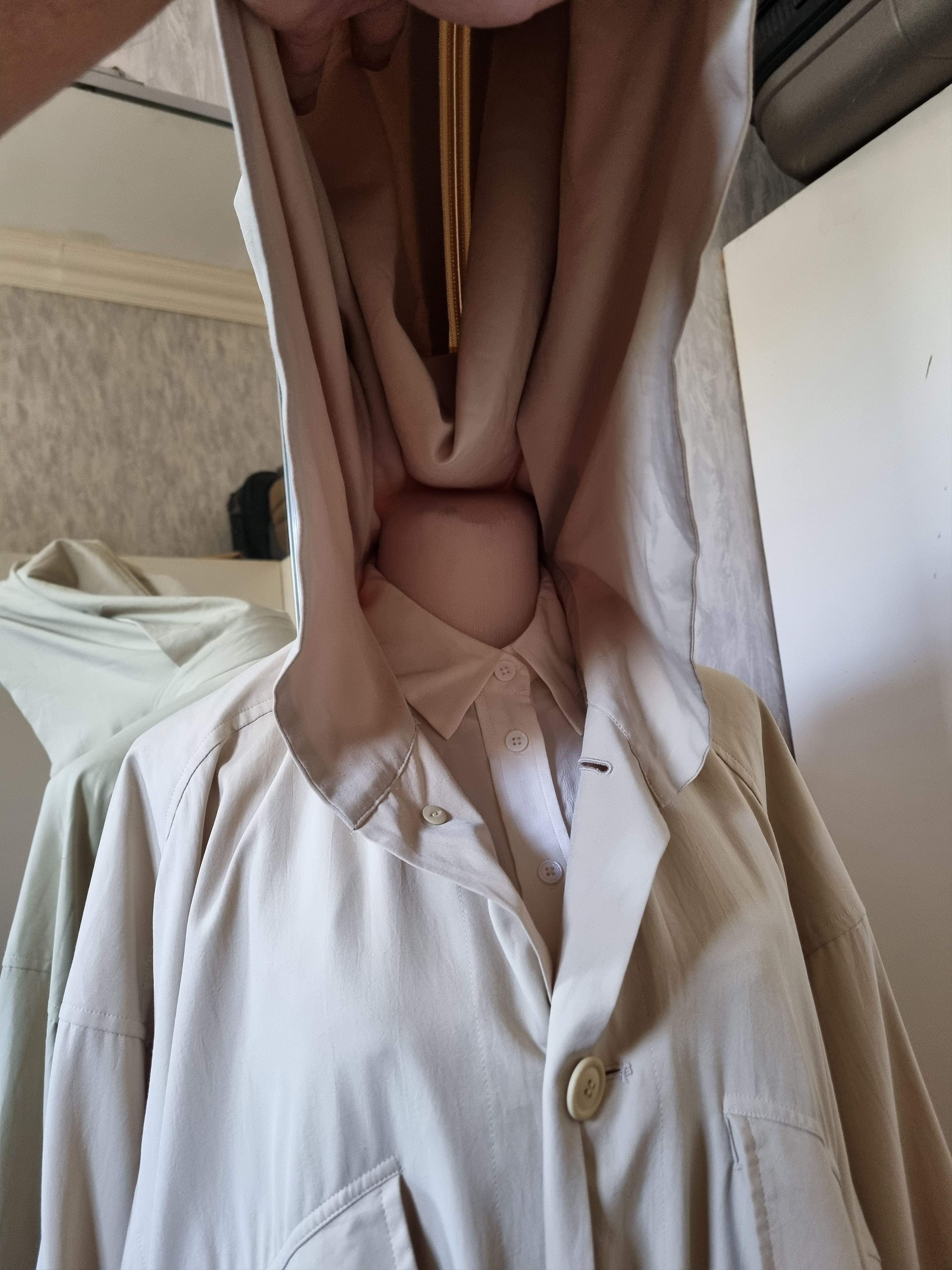 Issey Miyake Very rare 1982 Issey Miyake Windcoat Line in Cream Size ONE SIZE - 6 Thumbnail