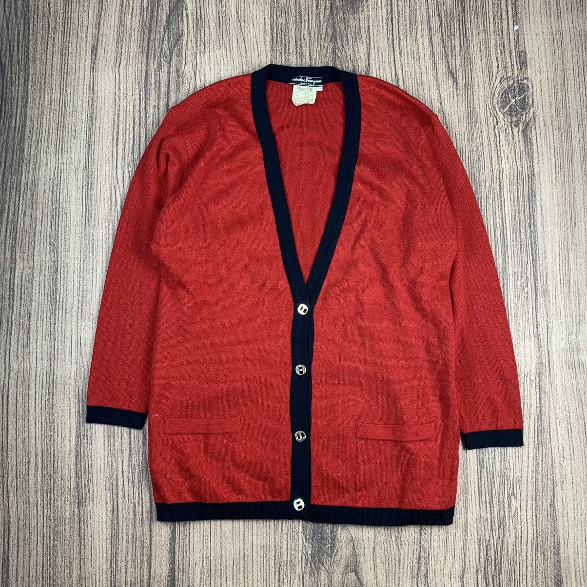 Salavatore Ferragamo Vintage Knit Blazer Size M