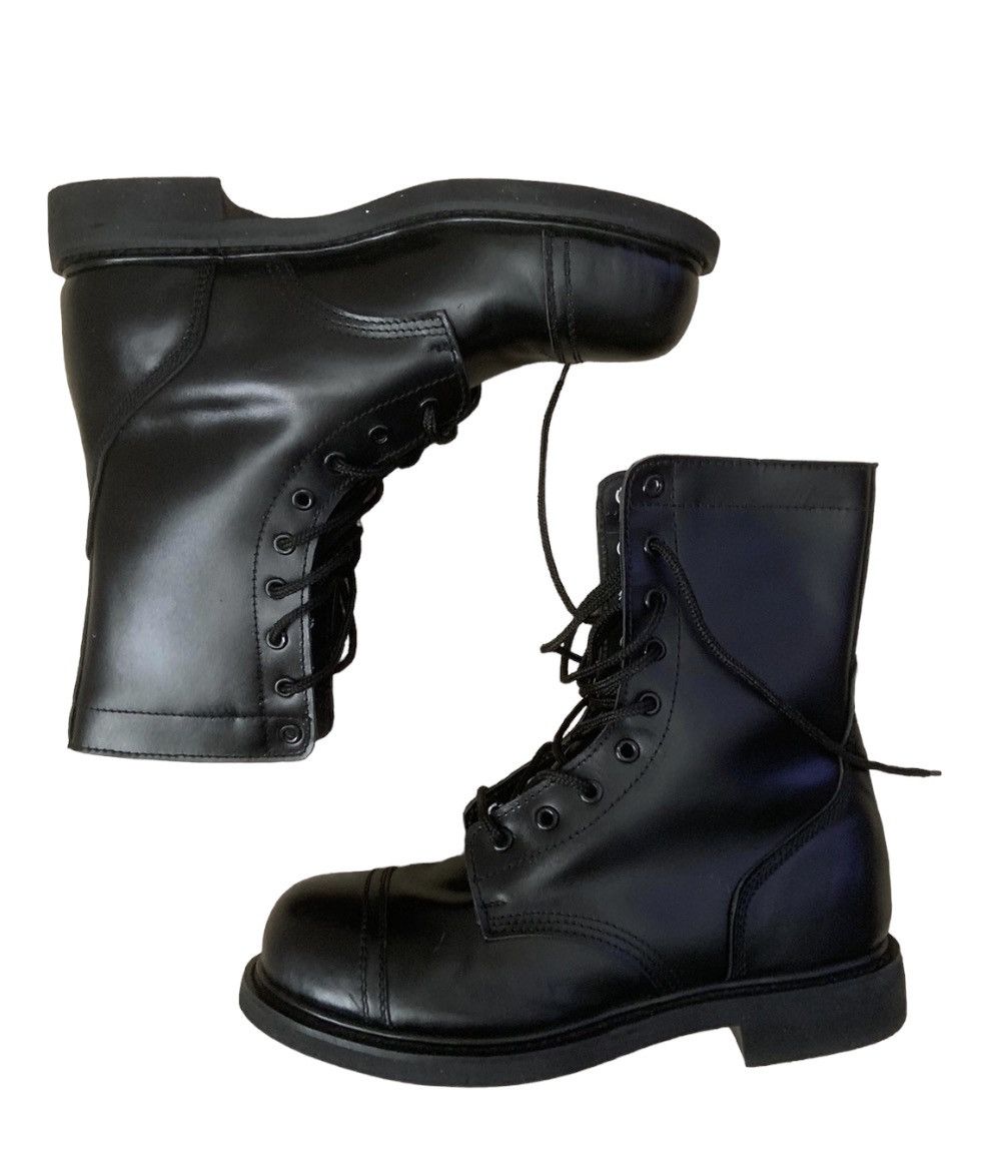 Military Leather Combat Boots